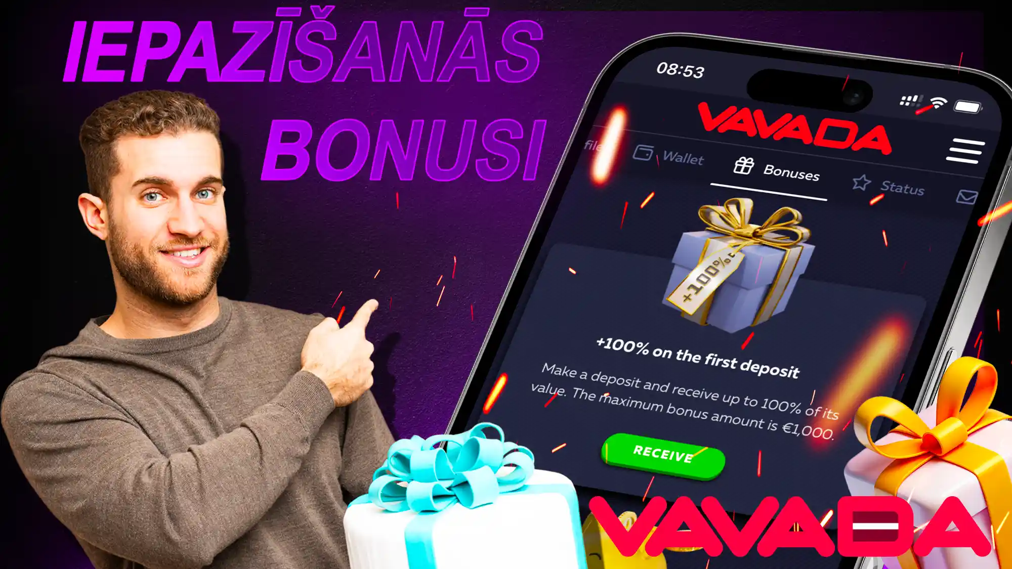 Vavada Casino piedāvā jaukus bonusus visiem jaunajiem lietotājiem.